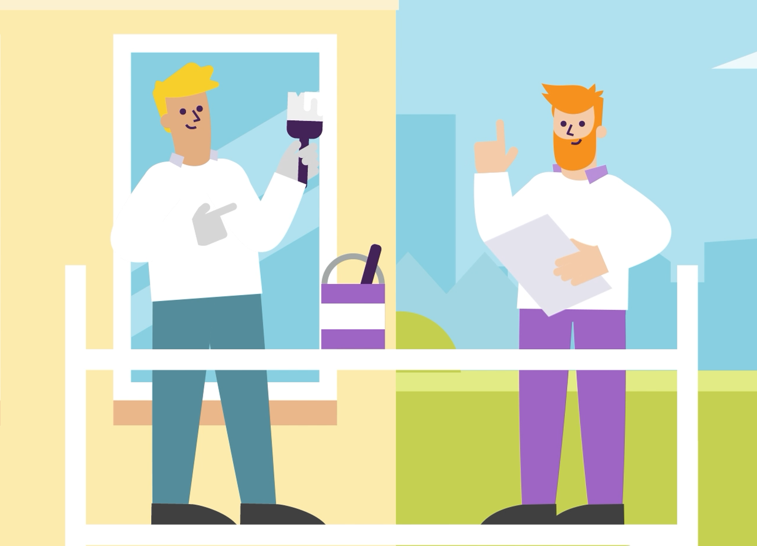 screenshot van animatievideo jaarverslag 2024